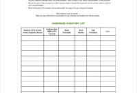 20 Inventory Form Templates Free Sample Example In Inventory Control Log Template