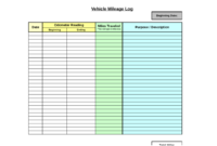 2020 Mileage Log Fillable Printable Pdf Forms Handypdf For Best Fuel Mileage Log Template