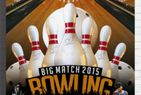 21 Bowling Flyer Designs Psd Download Design Trends With Regard To Bowling Certificate Template Free 8 Frenzy Designs