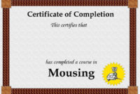 21 Free 42 Free Certificate Of Completion Templates Pertaining To Certificate Of Completion Word Template
