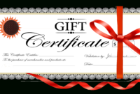21 Free Free Gift Certificate Templates Word Excel Formats With Best Donation Certificate Template Free 14 Awards