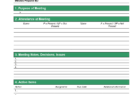 21 Free Meeting Minutes Template Word Excel Formats With Meeting Notes Template Word