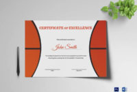 23 Best Award Certificate Templates Sample Templates Regarding 7 Basketball Achievement Certificate Editable Templates