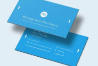 25 Blue Business Card Templates Psd Word Ai Free Intended For Word Template For Business Cards Free