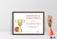 27 Basketball Certificate Templates Psd Free Inside Basketball Certificate Template Free 13 Designs
