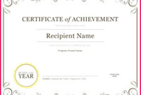 3 Certificate Of Merit Template Printable 12818 Fabtemplatez Pertaining To Merit Award Certificate Templates