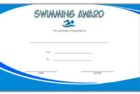 3 Sample Swimming Certificate Bcjournal Within Awesome Swimming Certificate Template
