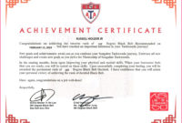 3 Shotokan Karate Certificate Templates 65899 Fabtemplatez For Amazing Karate Certificate Template