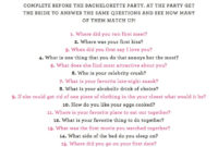 30 Bachelorette Party Agenda Template Template Library Pertaining To Bachelorette Party Agenda Template