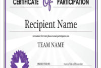 32 Free Award Certificate Pertaining To Quality Athletic Award Certificate Template