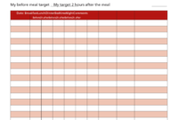 33 Blood Glucose Log Free To Download In Pdf Intended For Blood Glucose Log Template