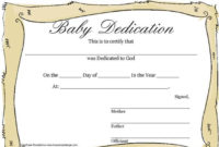 4 Baby Certificate Free Download Inside Fillable Birth Certificate Template