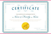 4 Promotion Certificate Templates Elementary 30217 With Regard To Best Promotion Certificate Template