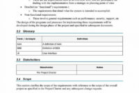 40 Simple Business Requirements Document Templates ᐅ Regarding Business Requirement Document Template Simple