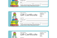 41 Free Gift Certificate Templates In Ms Word And In Pdf With Amazing This Certificate Entitles The Bearer To Template
