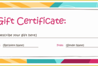 41 Restaurant Gift Certificate Template Free Download Pertaining To Amazing Restaurant Gift Certificate Template