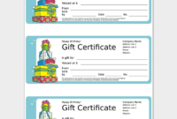 44 Free Printable Gift Certificate Templates For Word Pdf Inside Printable Gift Certificates Templates Free