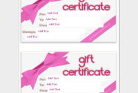44 Free Printable Gift Certificate Templates For Word Pdf Throughout Donation Certificate Template