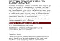 45 Official Meeting Request Email Templates Besty Templates Throughout Printable Meeting Request Template