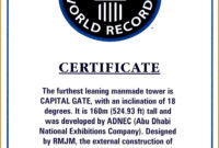 5 Guinness World Record Certificate Template Fabtemplatez With Regard To Quality Guinness World Record Certificate Template