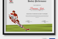 5 Hockey Certificates Psd Word Designs Design Trends With Best Player Of The Day Certificate Template