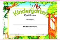5 Preschool Certificate Of Completion Template 76796 For Best Kindergarten Certificate Of Completion Free