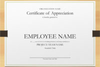 5 Printable Years Of Service Certificate Templates Word Intended For Free Congratulations Certificate Template 10 Awards