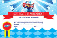 5 Swimming Certificate Templates Free Download Intended For Swimming Certificate Templates Free