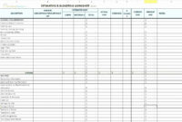 50 Residential Construction Cost Breakdown Excel With Regard To Quality New Construction Cost Breakdown Template
