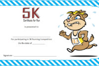 5K Race Certificate Template 7 Best Ideas Inside Marathon Certificate Templates