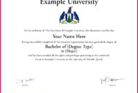 6 College Degree Certificates Templates 81088 Fabtemplatez In Amazing Masters Degree Certificate Template