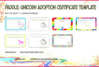 6 Pet Rock Adoption Certificate Template 83537 Fabtemplatez Regarding Stuffed Animal Adoption Certificate Template Free