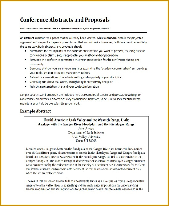 6 Submitting A Proposal Template Fabtemplatez For Quality Conference Proposal Template