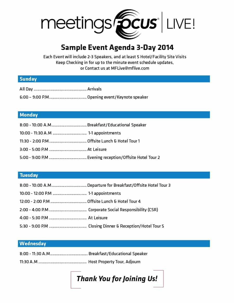 67 Printable Event Agenda Template Doc In Wordevent With Quality Party Agenda Template