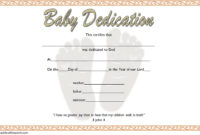 7 Free Printable Baby Dedication Certificate Templates Free With Baby Dedication Certificate Template