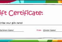 7 Make Your Own Gift Voucher Template Free With Printable Custom Gift Certificate Template