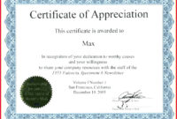 7 Marine Corps Certificate Of Appreciation Template 13998 Throughout Army Certificate Of Achievement Template