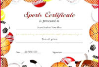 7 Sports Participation Certificate Template 96056 Throughout Soccer Achievement Certificate Template