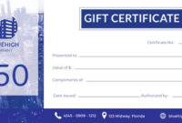 77 Creative Custom Certificate Design Templates Free In Printable Company Gift Certificate Template