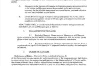 8 Business Manager Contract Templates Word Pages Docs Throughout Business Management Contract Template