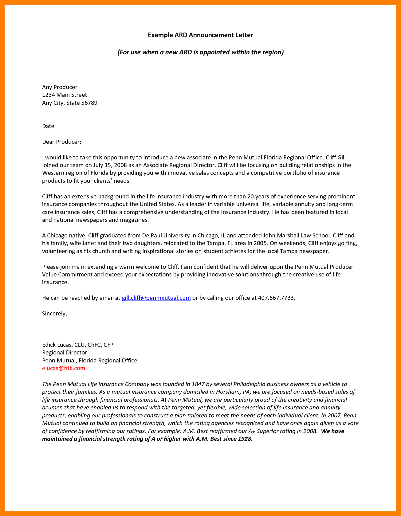 8 Sales Introduction Email Introduction Letter Regarding New Business Introduction Email Template