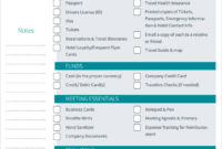 8 Sample Business Travel Itinerary Templates To Download In Travel Agenda Template
