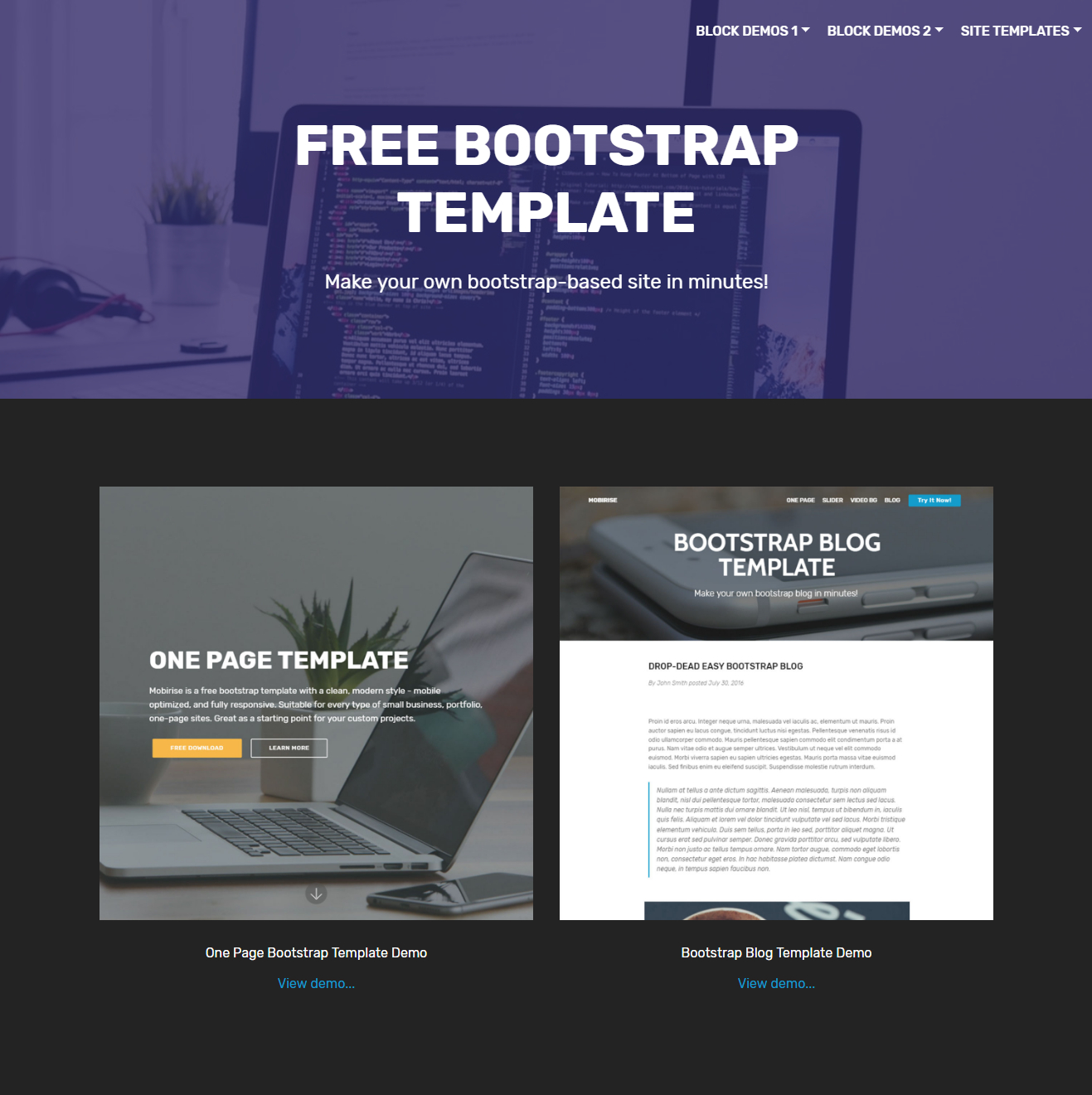 80 Free Bootstrap Templates You Can&amp;#039;T Miss In 2020 In Bootstrap Templates For Business