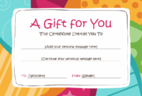 83 Creative Custom Certificate Word Psd Ai Design Pertaining To Amazing Birthday Gift Certificate