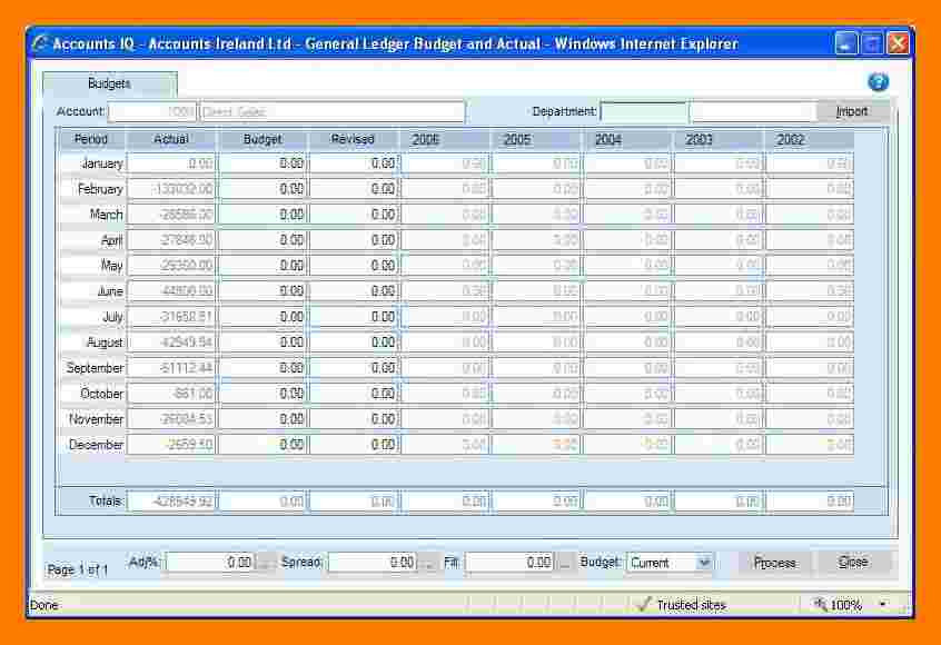 9 Account Ledger Template Excel Ledger Review Intended For Business Ledger Template Excel Free