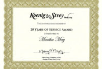 9 Loyalty Award Certificate Examples Pdf Examples For Long Service Award Certificate Templates