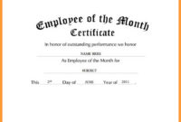 910 Employee Of The Year Templates Aikenexplorer With Regard To Years Of Service Certificate Template Free 11 Ideas