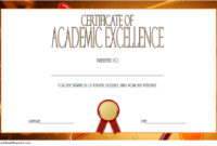 Academic Excellence Certificate 7 Template Ideas With Regard To Awesome Worlds Best Mom Certificate Printable 9 Meaningful Ideas
