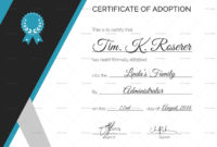 Adoption Certificate Template In Psd Word Regarding Awesome Cat Adoption Certificate Template 9 Designs