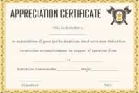 Army Certificate Of Appreciation Template For Your Needs In Printable Army Certificate Of Appreciation Template